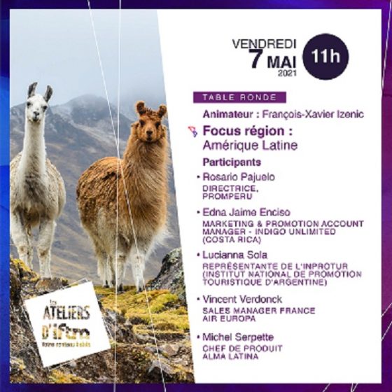 L’Amérique Latine sera à l’honneur dans les Ateliers d’IFTM avec la participation de L’Office du Tourisme du Costa Rica