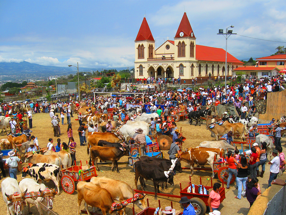 Iglesia de San Antonio de Padua. Escazú, provincia de San José, Costa Rica