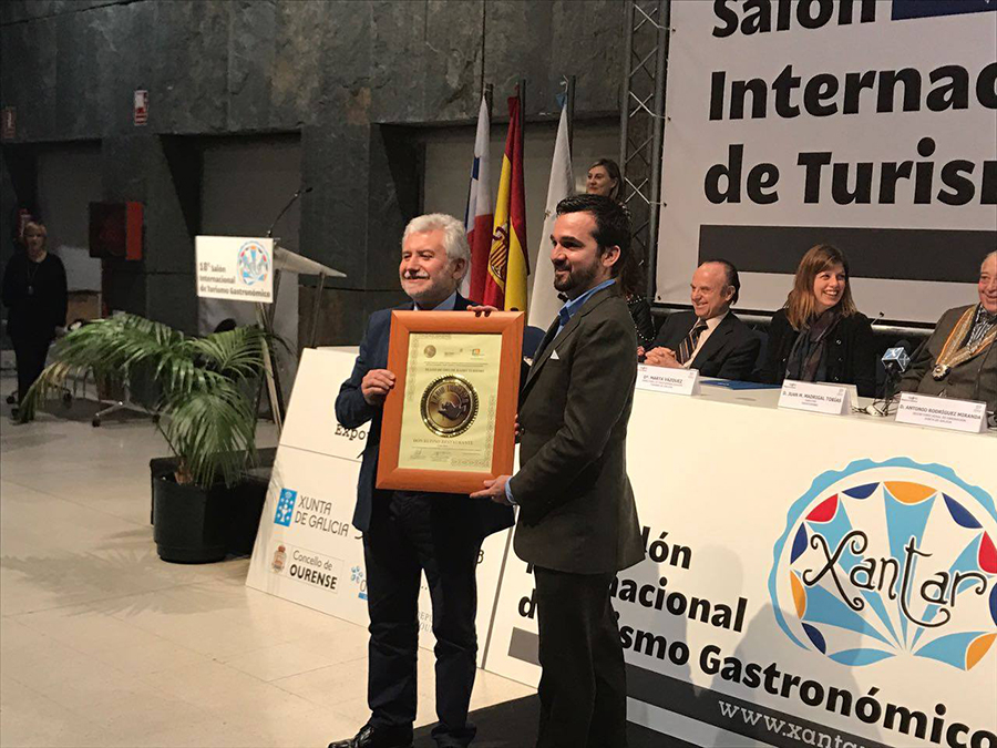 El restaurante Don Rufino recibe el Plato de Oro en Xantar 2017