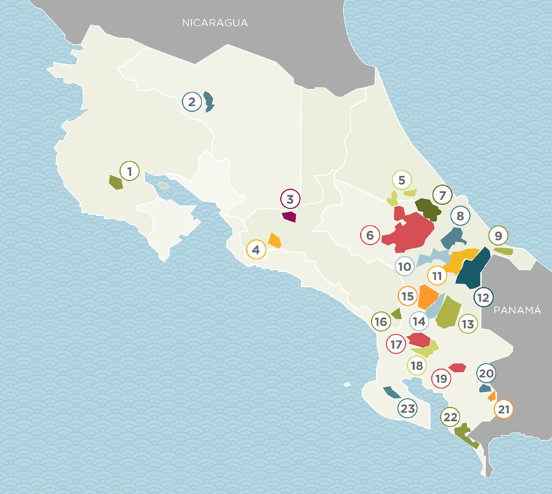 territorios indígenas de Costa Rica