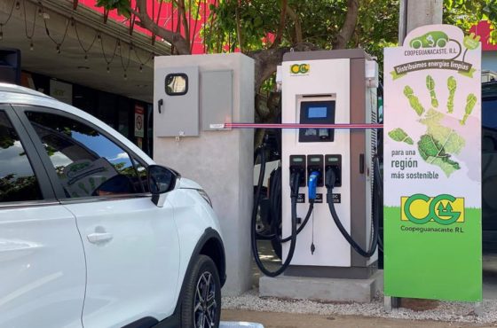 La provincia de Guanacaste refuerza su servicio de carga rápida para vehículos eléctricos