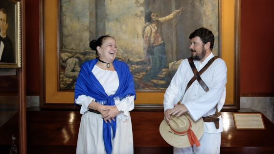 Visitas guiadas teatralizadas – virtuales – Museo Histórico Cultural Juan Santamaría